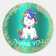 グリッターカラフルユニコーン誕生日