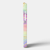 グリッターカラフル虹色の大理石瑪瑙ケース – メイト Case-Mate iPhoneケース (裏面 / 左)