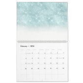 グリッターカラー2019年 カレンダー (2月 2026)