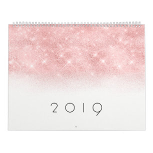 グリッターカラー2019年 カレンダー