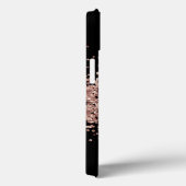 グリッターガーリースウィート16バラ金ゴールド Case-Mate iPhoneケース (裏面 / 右)