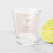 グリッターガーリースパモダンークル21誕生日パーティー ショットグラス (裏面)