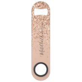 グリッターガーリースパモダンークル21誕生日パーティー  スピード栓抜き (裏面)