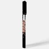 グリッターガーリースパークルスウィート16赤面ピンク Case-Mate iPhoneケース (裏面 / 右)