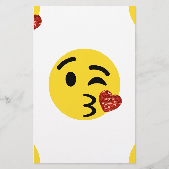 グリッターキス絵文字 (正面)