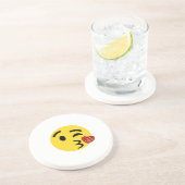 グリッターキス絵文字 コースター (側面)