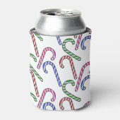 グリッターキャンディーケーン模様 缶クーラー (缶正面)