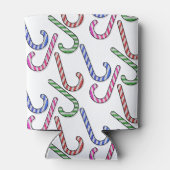 グリッターキャンディーケーン模様 缶クーラー (裏面)