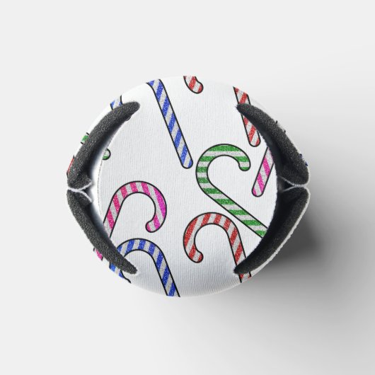 グリッターキャンディーケーン模様 缶クーラー (ボトム)