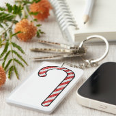 グリッターキャンディーケーン キーホルダー (正面右)