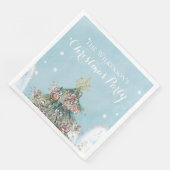 グリッタークリスマスツリーインザスノーホリデーパーティー (コーナー)