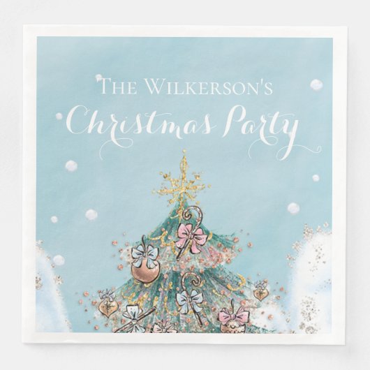 グリッタークリスマスツリーインザスノーホリデーパーティー (正面)