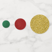 グリッタークリスマスツリー コンフェッティ (裏面)