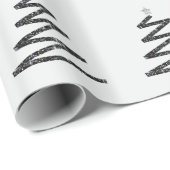 グリッタークリスマスツリー ラッピングペーパー (ロールコーナー)