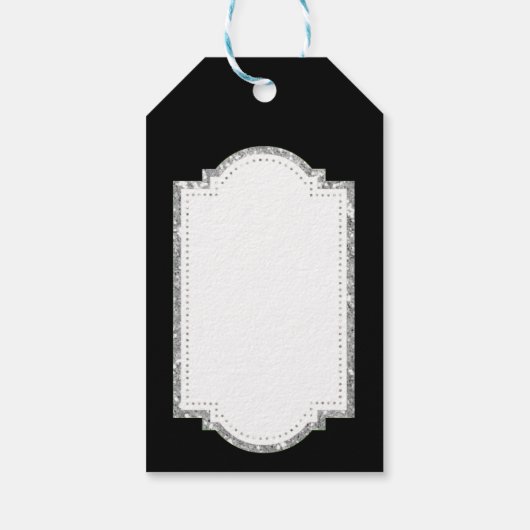 グリッタークリスマスプレゼント ギフトタグ (裏面)