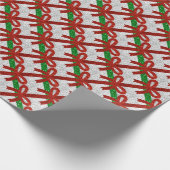 グリッタークリスマスプレゼント ラッピングペーパー (角)