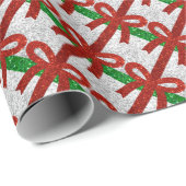 グリッタークリスマスプレゼント ラッピングペーパー (ロールコーナー)