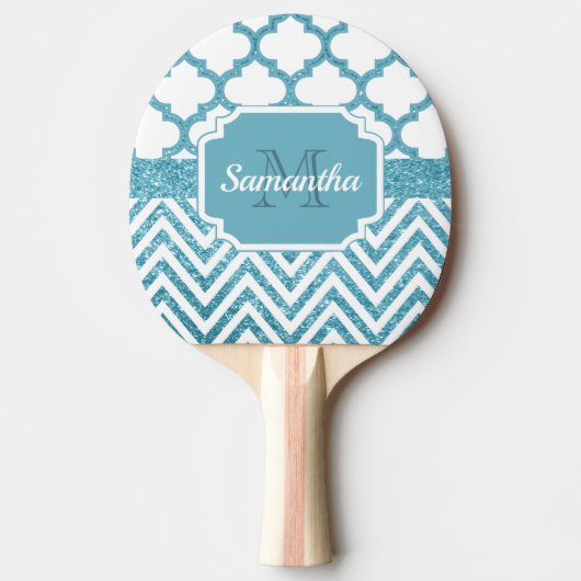 グリッタークローバー 卓球ラケット (正面)