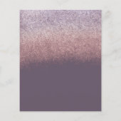 グリッターグラデーションの写真結婚セッション価格 チラシ (裏面)