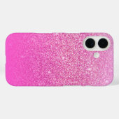 グリッターグラデーションピンク Case-Mate iPhoneケース (裏面 (横))