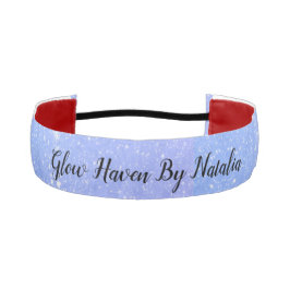 グリッターグラデーション美しいサロン アスレチックヘッドバンド