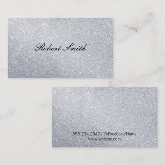 グリッターグラマー 名刺 (正面/裏面)