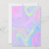 グリッターグラムシックバチェロレッテ招待状 招待状 (裏面)