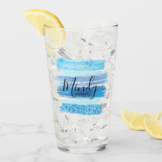 グリッターグラム タンブラーグラス (アイス正面)