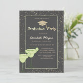 グリッターグラードキャップ、紙吹雪、マルティーニ 招待状 (スタンド正面)