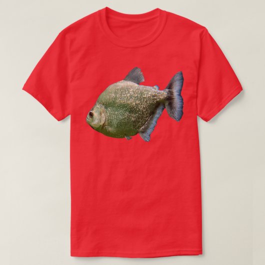 グリッターグリーンフィッシュ Tシャツ (デザイン正面)