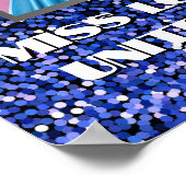 グリッターグ王室のリッツカスタムページャントドアバナー ポスター (角)