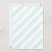 グリッターコットンキャンディパーティの招待状 招待状 (裏面)