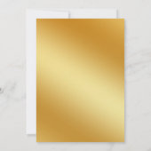 グリッターゴールデン 招待状 (裏面)