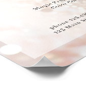 グリッターサロン価格表ポスター ポスター (角)