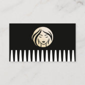 グリッターサロン鋏 | コーム 名刺 (裏面)