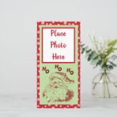 グリッターサンタクリスマスフラットカード シーズンカード (スタンド正面)