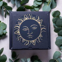 グリッターサン魔法ネイビーブルーカッコいいヴィンテージシテリア