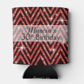 グリッターシボきらきら光るロン |赤 缶クーラー (裏面)