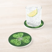 グリッターシャムロック及びフラワーコースター コースター (側面)