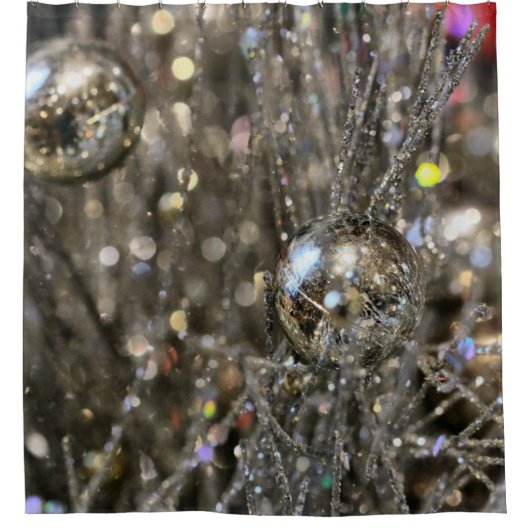 グリッターシャワーカーテン シャワーカーテン (正面)