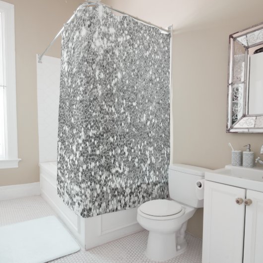 グリッターシャワーカーテン シャワーカーテン (インサイチュ)