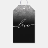 グリッターシルバーサンキュー ギフトタグ (裏面)