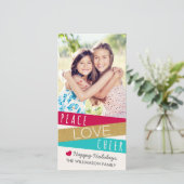 グリッタージグザグピースラブ応援写真 シーズンカード (スタンド正面)