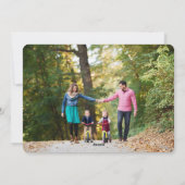 グリッタージョイフォトホリデーカード シーズンカード (裏面)