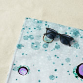 *~*グリッタージンベエザメ星魚砂城   ビーチタオル (インサイチュ)