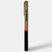 グリッタースタイリッシュヒール、口紅、モノグラム Case-Mate iPhoneケース (裏面 / 左)