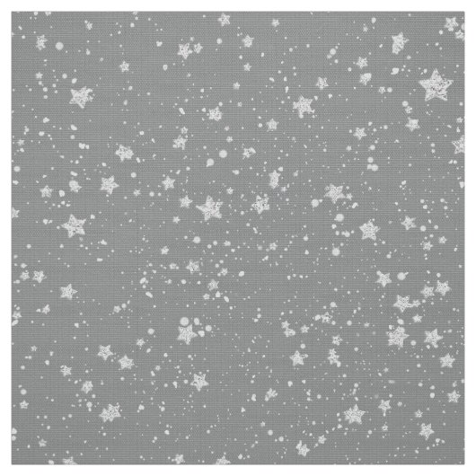グリッタースター4 – シルバー ファブリック (見本)