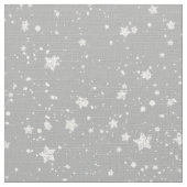 グリッタースター4 – シルバー ファブリック (クローズアップ)