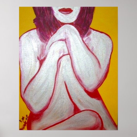 グリッタースター、マットポスター ポスター (正面)