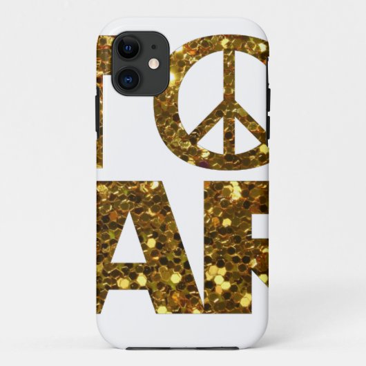 グリッターストップ戦争 Case-Mate iPhoneケース (裏面)